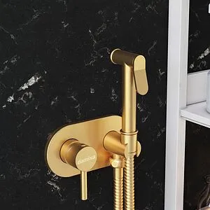 Гигиенический душ со смесителем Damixa Option бронза 214000000, 3