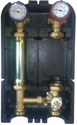 Насосный модуль с 3-х ходовым смесительным клапаном 1½&quot;н х 1&quot;в Barberi 07G 025 00X без насоса