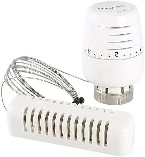 Головка термостатическая с выносным настенным датчиком М30x1.5 Valtec белый VT.5010.0.0 Головка термостатическая с выносным настенным датчиком М30x1.5 Valtec белый VT.5010.0.0