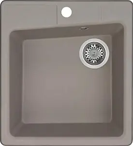Мойка кухонная Aquaton Парма 47 серый шелк 1A713032PM250 Мойка кухонная Aquaton Парма 47 серый шелк 1A713032PM250, 1