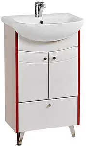 Тумба-умывальник напольная Aquaton Роко 50 белый 1A1068K0RO010, 1