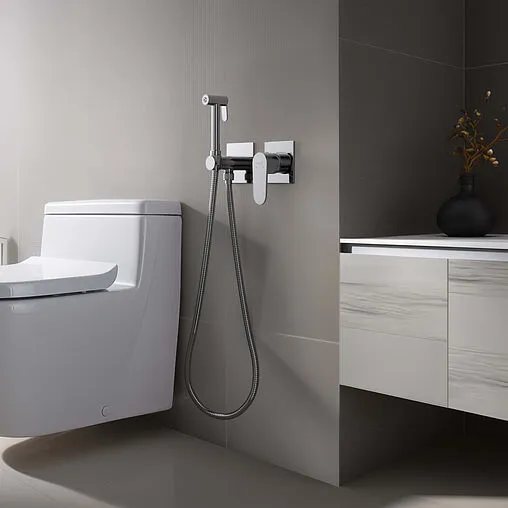 Гигиенический душ со смесителем Aquatek Оберон хром AQ1220CR