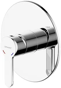 Смеситель для душа скрытого монтажа Bravat Stream хром PB83783CP-RUS Смеситель для душа скрытого монтажа Bravat Stream хром PB83783CP-RUS, 1