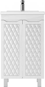 Тумба под умывальник напольный Домино 3D 50 белый D37002T, 3