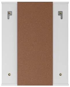 Шкаф-зеркало Айсберг Норма 2-55 R белый DA1610HZ, 4