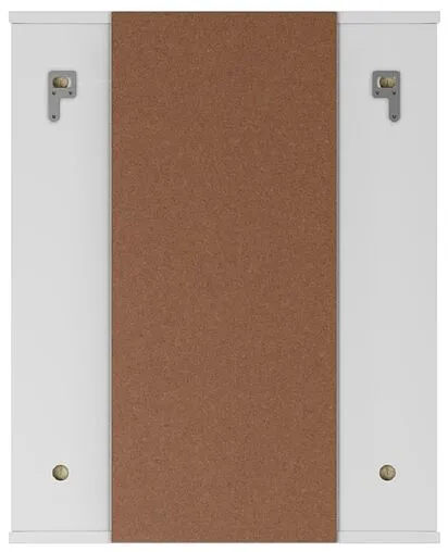 Шкаф-зеркало Айсберг Норма 2-55 R белый DA1610HZ