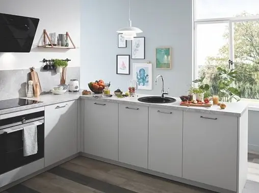 Мойка кухонная Grohe K200-51 черный гранит 31656AP0