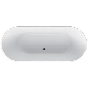 Ванна отдельностоящая из искусственного камня Riho Barcelona 170x70 белый B117001105 Ванна отдельностоящая из искусственного камня Riho Barcelona 170x70 белый B117001105, 1