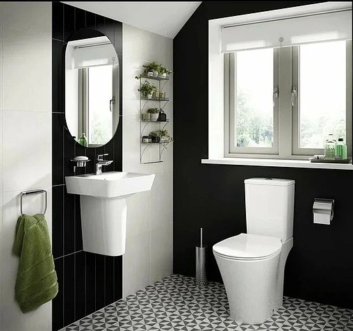 Унитаз-компакт безободковый Ideal Standard Connect Air AquaBlade белый E009701+E073401