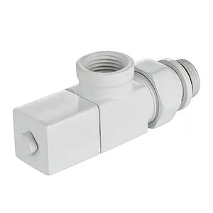Комплект вентилей запорных осевых ½" в/н Royal Thermo Cube белый RTE 56.0003 Комплект вентилей запорных осевых ½" в/н Royal Thermo Cube белый RTE 56.0003, 3