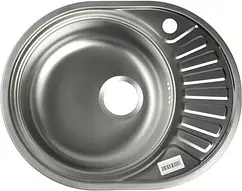 Мойка кухонная Vladiks нержавеющая сталь L-457L Мойка кухонная Vladiks нержавеющая сталь L-457L