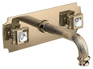 Смеситель для раковины из стены Cezares Olimp бронза OLIMP-BLS2-02-Sw, 1