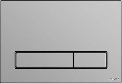 Комплект 6 в 1 Cersanit City CO DPL EO slim 64440 с кнопкой Blick хром матовый