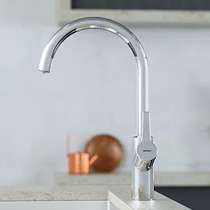 Смеситель для кухни с подключением к фильтру Damixa Eclipse хром 310721000 Смеситель для кухни с подключением к фильтру Damixa Eclipse хром 310721000, 4