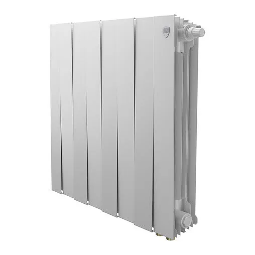 Радиатор биметаллический 8 секций нижнее правое подключение Royal Thermo PianoForte 500 VR80 Bianco Traffico RTPWVR803050008 Радиатор биметаллический 8 секций нижнее правое подключение Royal Thermo PianoForte 500 VR80 Bianco Traffico RTPWVR803050008