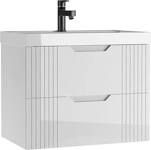 Тумба-умывальник подвесная Домино Garden 70 белый DG2504T+4670142930037, 1