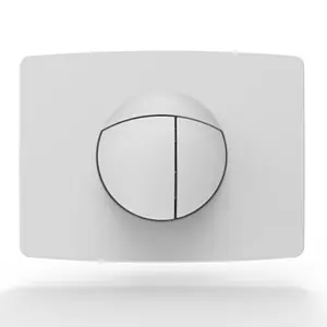 Клавиша смыва для унитаза Sanit S701 16.701.01..0000 белый глянцевый, 3