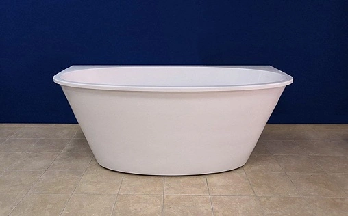 Ванна из искусственного камня Esse Mindanao 180x85 белый EMIN1800