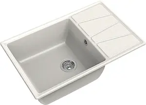 Мойка кухонная GranFest Vertex V-780L белый Мойка кухонная GranFest Vertex V-780L белый, 1