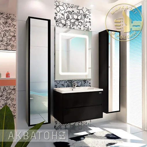 Зеркало с подсветкой Aquaton Римини 60 с подогревом 1A177602RN010