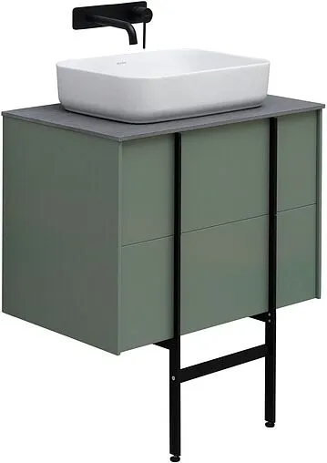 Тумба-умывальник подвесной Allen Brau Reality 70 олива 1.32004.CGM+
