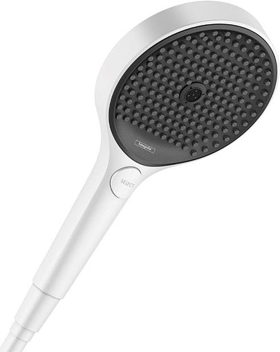 Душевой набор Hansgrohe Rainfinity 130 3jet 125см белый матовый/графит 26852700