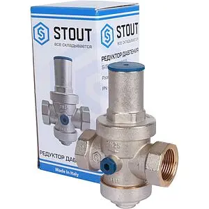 Редуктор давления поршневой 1&quot; Stout SVS-1008-000025, 2