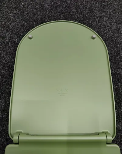 Крышка-сиденье для унитаза с микролифтом Kerasan Nolita Slim Verde 539111