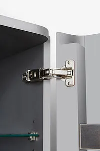 Шкаф-пенал подвесной Am.Pm Sensation 40 R серый шелк M30CHR0406FG Шкаф-пенал подвесной Am.Pm Sensation 40 R серый шелк M30CHR0406FG, 5