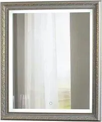 Зеркало с подсветкой Continent Verona Led 63x78 золото ЗЛП425