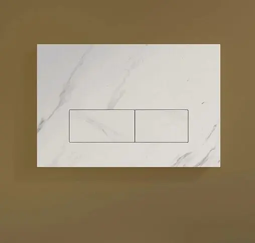 Клавиша смыва для унитаза IDDIS On-X 001 ONX01W0i77 белый мрамор