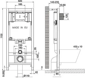 Комплект 5 в 1 Lemark Peneda+Bit+ Glazer Black 100802235 с кнопкой Bit 9802006 черный матовый soft touch Комплект 5 в 1 Lemark Peneda+Bit+ Glazer Black 100802235 с кнопкой Bit 9802006 черный матовый soft touch, 2