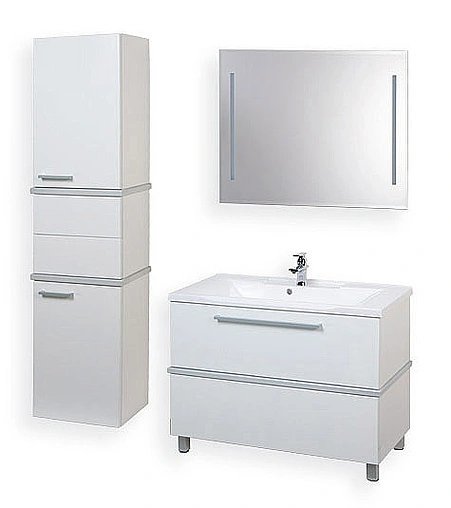 Шкаф-пенал подвесной Aquaton Турин 40 белый 1A118003TU780