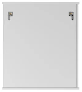 Шкаф-зеркало Айсберг Волна 60 L белый DA1046HZ, 4