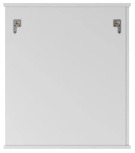 Шкаф-зеркало Айсберг Волна 60 L белый DA1046HZ