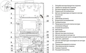 Настенный газовый котел двухконтурный 15кВт Ariston CARES X 15 CF NG 3300889 Настенный газовый котел двухконтурный 15кВт Ariston CARES X 15 CF NG 3300889, 3