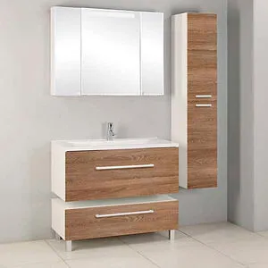 Шкаф-зеркало Aquaton Мадрид 120 белый 1A113402MA010, 5