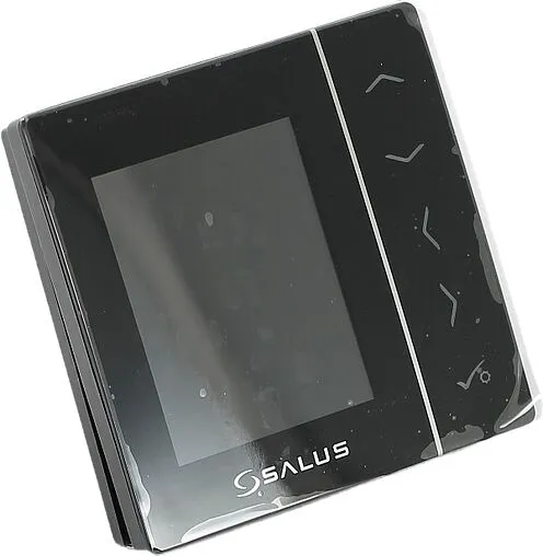 Проводной комнатный терморегулятор НО/НЗ 230В Salus EXPERT NSB черный VS30B