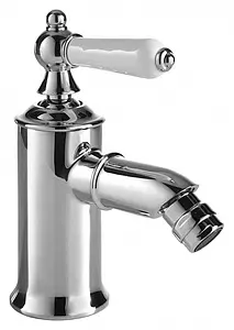 Смеситель для биде Bravat Art хром/белый F375109C Смеситель для биде Bravat Art хром/белый F375109C, 1