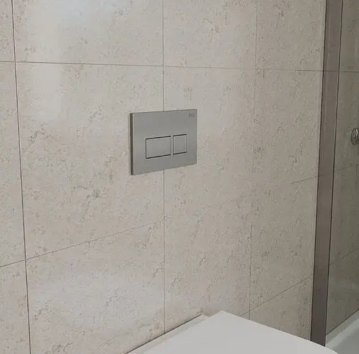 Клавиша смыва для унитаза D&amp;K Berlin DB1439002 хром матовый