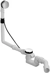 Слив-перелив для ванны Duravit Quadroval хром 790289000001000, 1