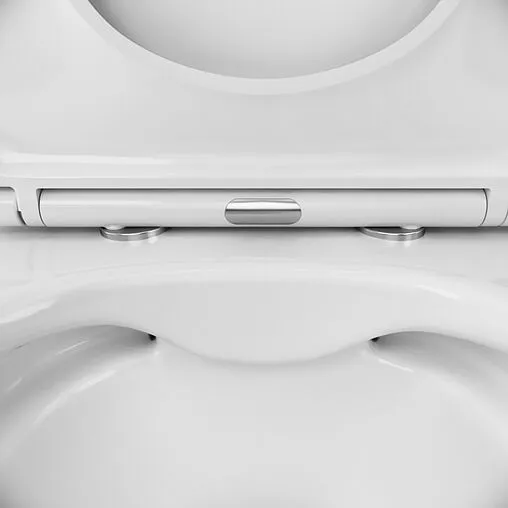 Комплект 6 в 1 Am.Pm Awe FlashClean IS49001.111700 с кнопкой белый глянцевый