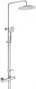 Душевая система с термостатом для душа Swedbe Hermes хром 9091 Душевая система с термостатом для душа Swedbe Hermes хром 9091, 1
