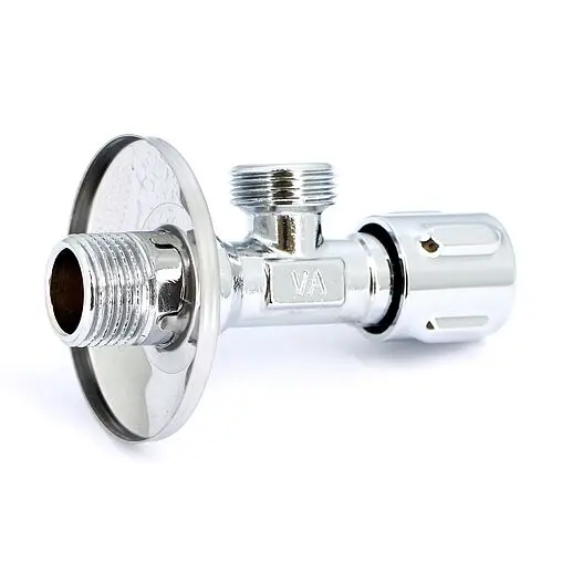 Вентиль регулирующий угловой ½"н x ½"н хром Uni-fitt 185M2000