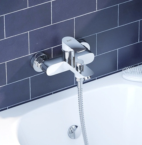 Смеситель для ванны IDDIS Cloud белый/хром CLOSB02i02WA