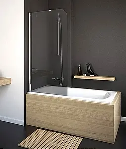 Шторка на ванну 800мм тонированное стекло Radaway Torrenta PNJ PNJ 80 L 201101-105NL Шторка на ванну 800мм тонированное стекло Radaway Torrenta PNJ PNJ 80 L 201101-105NL, 1