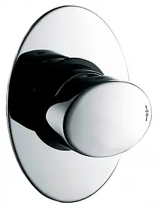 Смеситель для душа скрытого монтажа Bossini Oval хром Z006201.030 Смеситель для душа скрытого монтажа Bossini Oval хром Z006201.030, 1