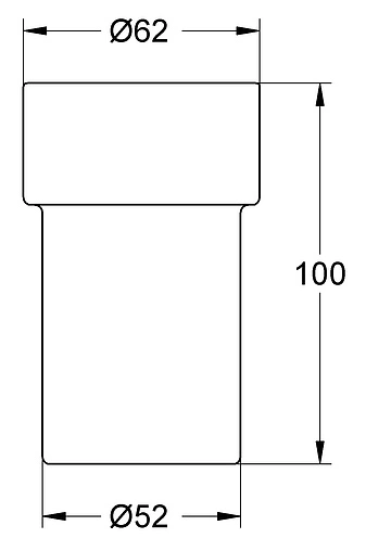 Стакан Grohe Atrio хром 40254000