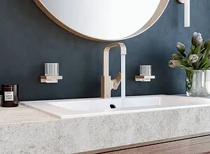 Стакан Hansgrohe AddStoris шлифованная бронза 41749140 Стакан Hansgrohe AddStoris шлифованная бронза 41749140, 3