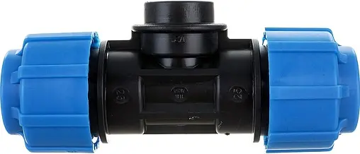 Тройник компрессионный переходной 25мм x ½&quot;в x 25мм ТПК-Аква 52251225